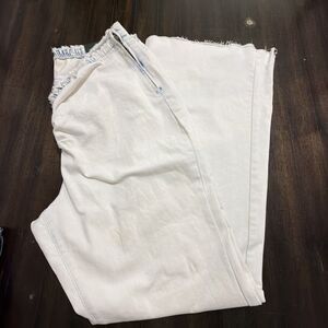 Wild Fable Jeans Women's Size 17/33 Wide Leg Flare Stone Wash